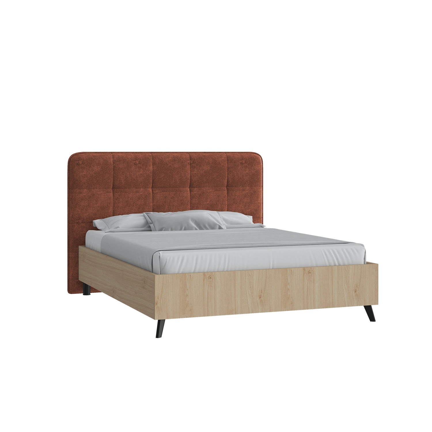 Кровать Остин 90х190 оранжевый закат