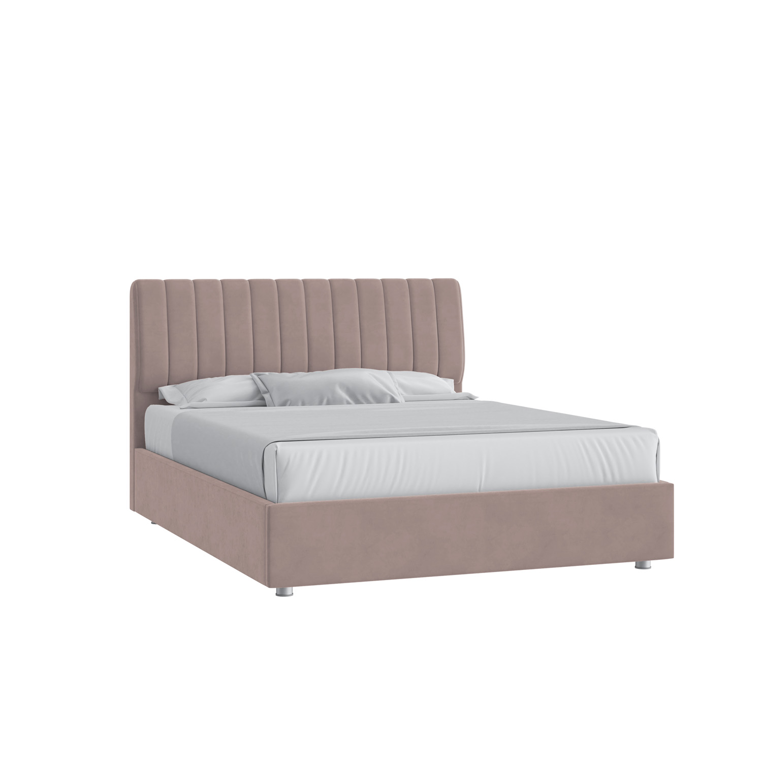 Кровать Танго 180х200 Микровелюр Энигма 04 с подъемным механизмом на низких опорах